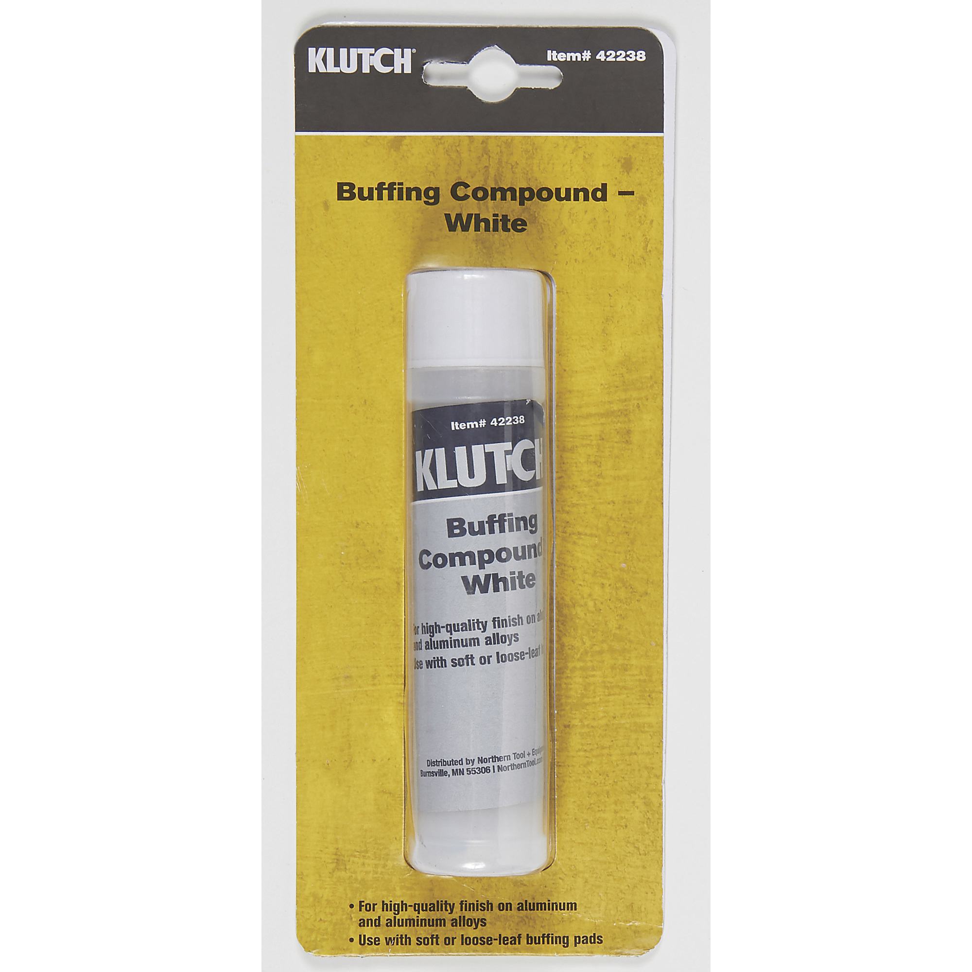 Klutch Buffing Compound, 1 Stick, Blue Northern Tool